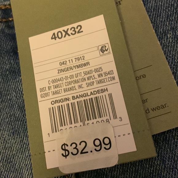 Mens slim straight fit jeans, Goodfellow & Co - Picture 4 of 4